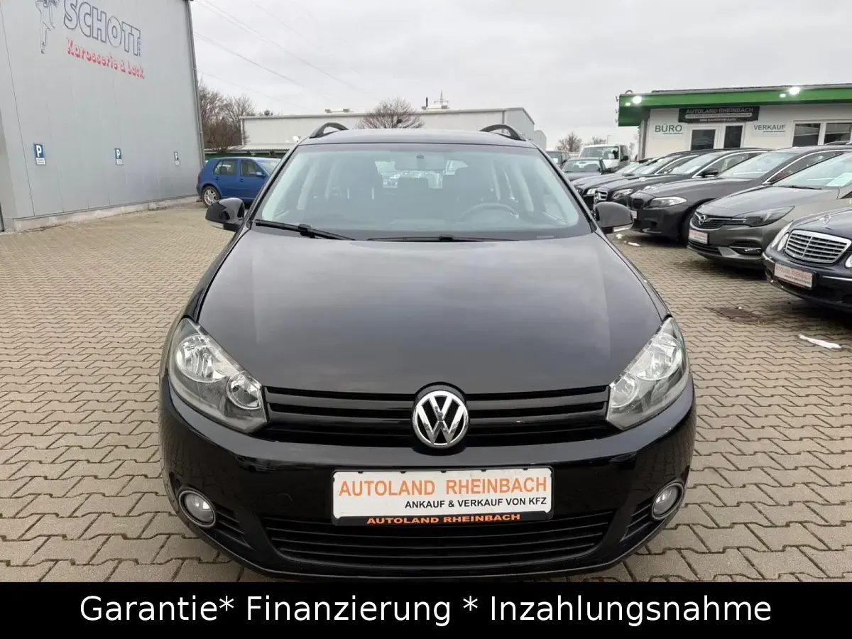 Gebraucht VW Golf VI Trendline 105 PS (77 kW) 2010 Schwarz Kleinwagen