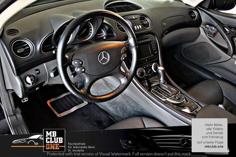 Gebraucht Mercedes SL500 306 PS (225 kW) 2002 Blau Cabrio