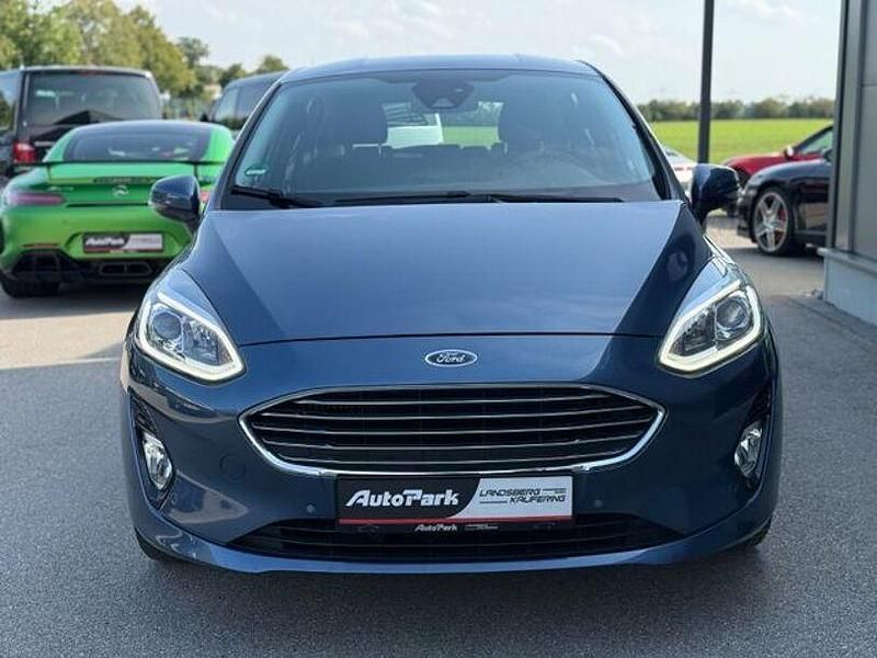 Gebraucht Ford Fiesta Titanium 101 PS (74 kW) 2019 Blau Kleinwagen