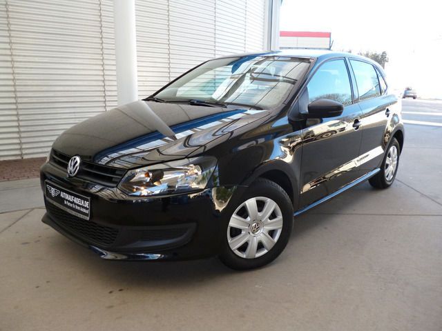 Gebraucht VW Polo Trendline 60 PS (44 kW) 2012 Schwarz Kleinwagen