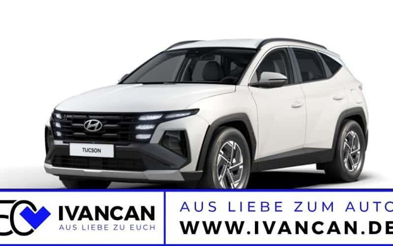Atlas white Neu 2025 Hyundai Tucson Select SUV | 28.290 € (Superpreis) - Bild 1/4