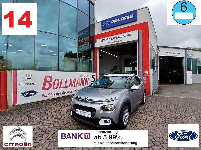 Silber Gebraucht 2019 Citroën C3 Feel Kleinwagen | 10.950 € (Fairer Preis) - Bild 1/4