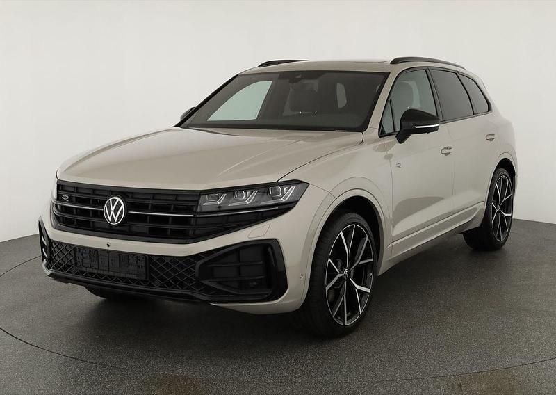 Sechura beige metallic Neu 2025 VW Touareg R-line SUV | 80.495 € (Superpreis) - Bild 1/4