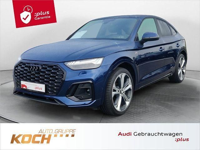 Blau Gebraucht 2022 Audi Q5 Sportback S-Line SUV | 43.890 € (Guter Preis) - Bild 1/2