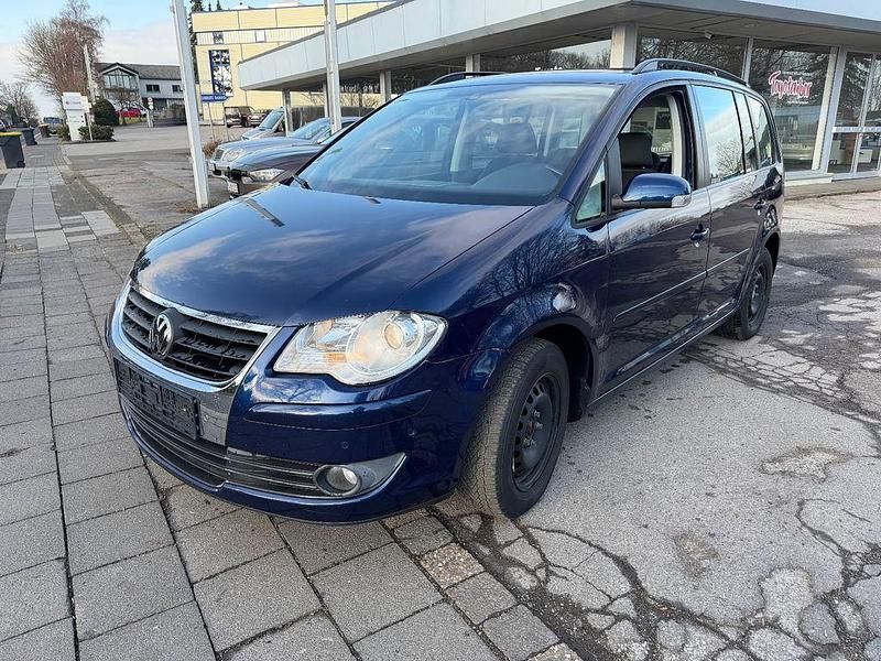 Gebraucht VW Touran Trendline 140 PS (102 kW) 2007 Blau Van / Kleinbus