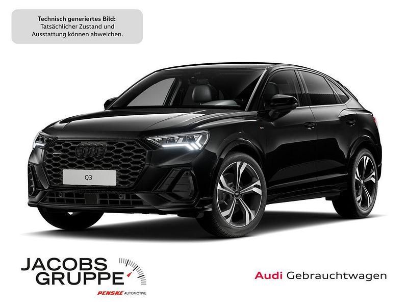 Schwarz Gebraucht 2025 Audi Q3 Sportback S-Line SUV | 52.660 € (Teuer) - Bild 1/4