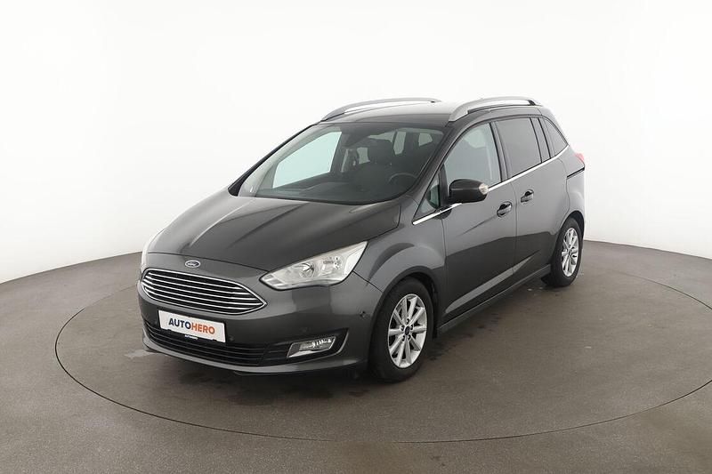 Grau Gebraucht 2016 Ford Grand C-Max Titanium Van / Kleinbus | 12.850 € (Etwas zu teuer) - Bild 1/3