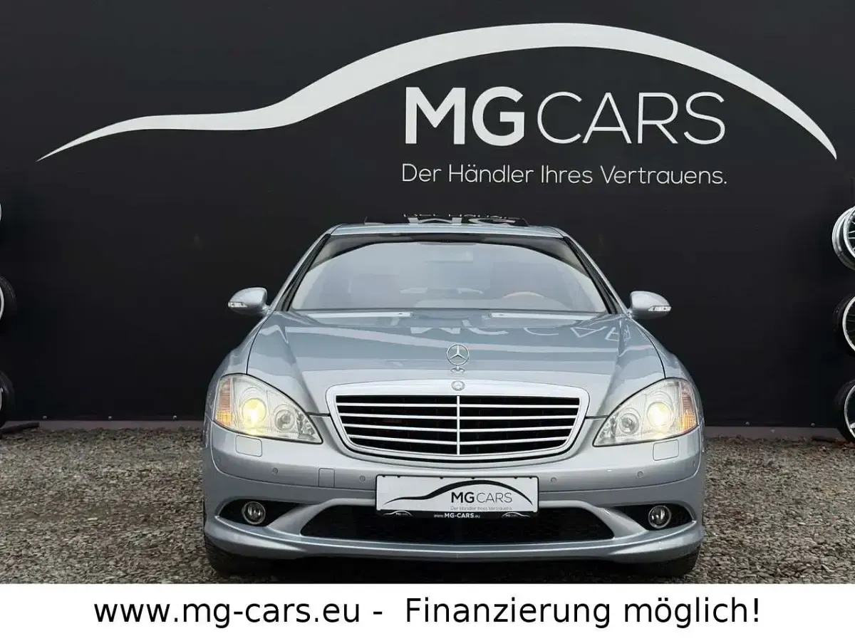 Gebraucht Mercedes S500 AMG line 387 PS (284 kW) 2008 Chalcedonblau Limousine