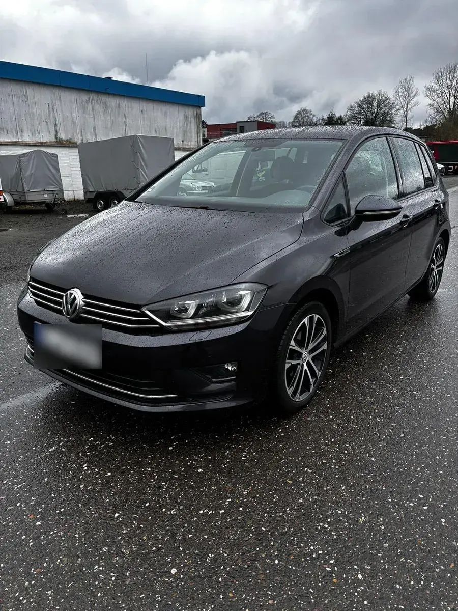 Gebraucht VW Golf Sportsvan LOUNGE 125 PS (91 kW) 2015 Grau Van / Kleinbus