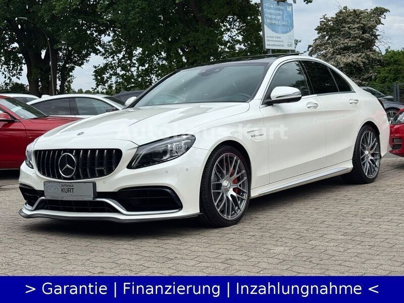 Weiß Gebraucht 2020 Mercedes C63S AMG AMG Limousine | 51.990 € (Etwas zu teuer) - Bild 1/3
