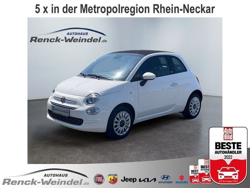 Weiß Gebraucht 2025 Fiat 500C Lounge Cabrio | 15.989 € (Fairer Preis) - Bild 1/4
