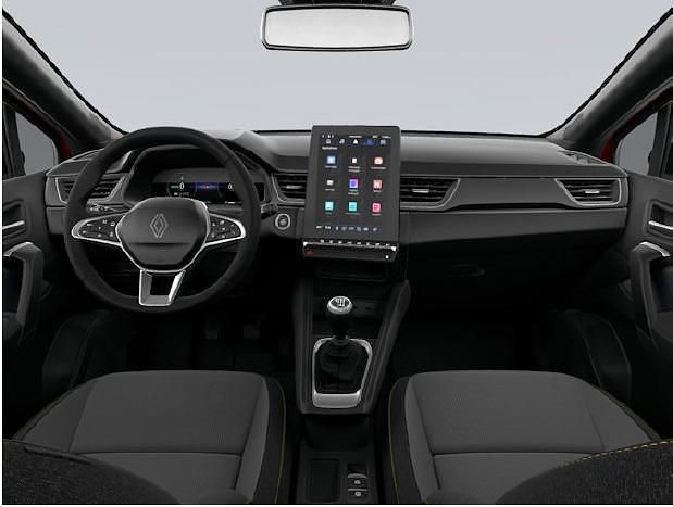 Neu Renault Captur 2025 Dezirrot metallic, black pearlschwarz metallic (rot) SUV