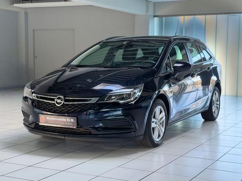 Gebraucht Opel Astra 110 PS (80 kW) 2019 Blau Kombi