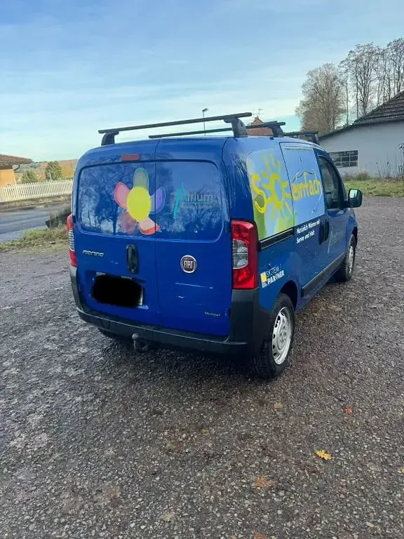 Gebraucht Fiat Fiorino Basis 75 PS (55 kW) 2014 Blau Van / Kleinbus