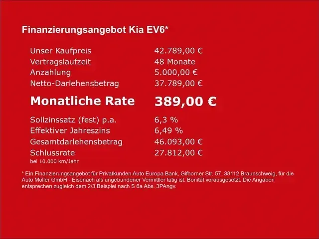 Gebraucht Kia EV6 GT-Line 239 kW (325 PS) 2025 Weiss SUV