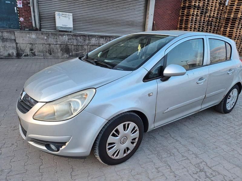 Gebraucht Opel Corsa Edition 80 PS (58 kW) 2008 Silber Kleinwagen