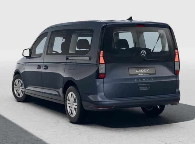 Starlight blue metallic starlight blue metallic Neu 2024 VW Caddy Maxi Van / Kleinbus | 36.563 € (Etwas zu teuer) - Bild 1/3