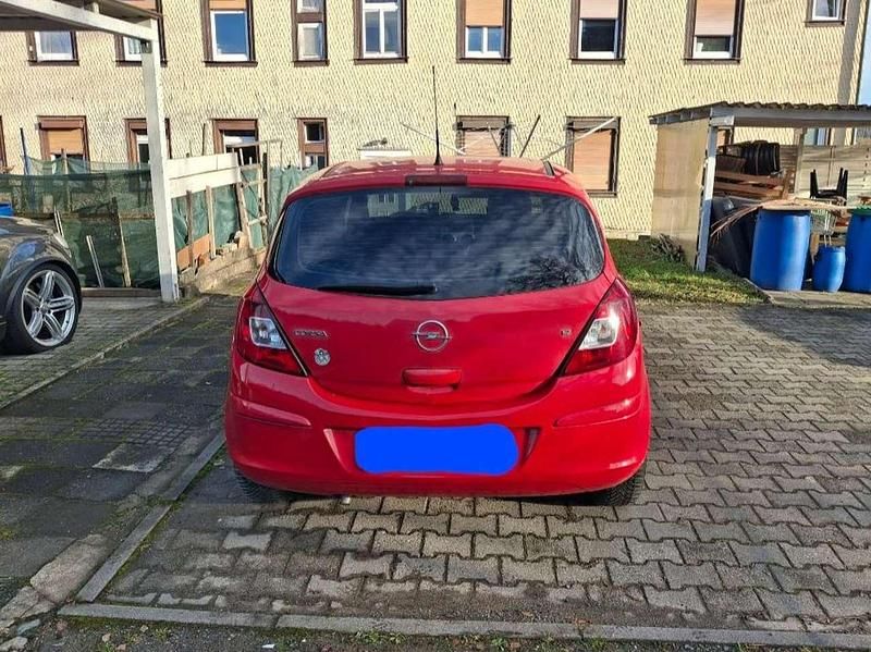 Gebraucht Opel Corsa Innovation 80 PS (58 kW) 2008 Rot Kleinwagen