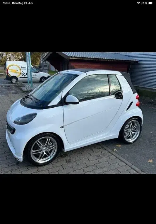 Gebraucht Smart ForTwo Cabrio Brabus Xclusive 102 PS (75 kW) 2014 Weiß Cabrio