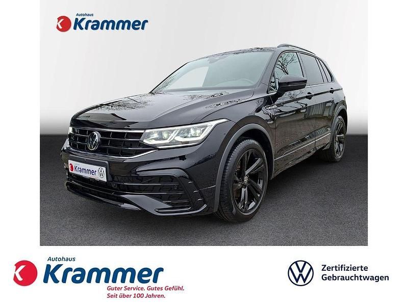 Schwarz Gebraucht 2024 VW Tiguan R-line SUV | 38.660 € (Guter Preis) - Bild 1/4