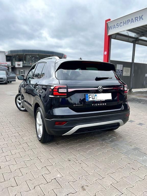 Gebraucht VW T-Cross Active 110 PS (80 kW) 2021 Schwarz SUV