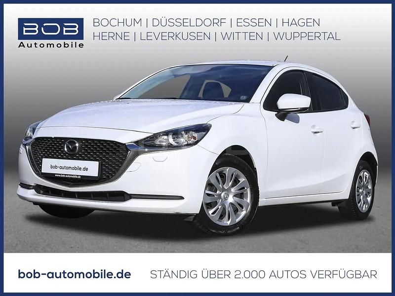 Weiß Gebraucht 2021 Mazda 2 Ad'Vantage Kleinwagen | 13.222 € (Fairer Preis) - Bild 1/3