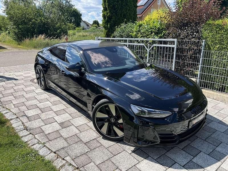 Schwarz Gebraucht 2022 Audi RS e-tron GT Ambiente Limousine | 62.500 € (Superpreis) - Bild 1/4