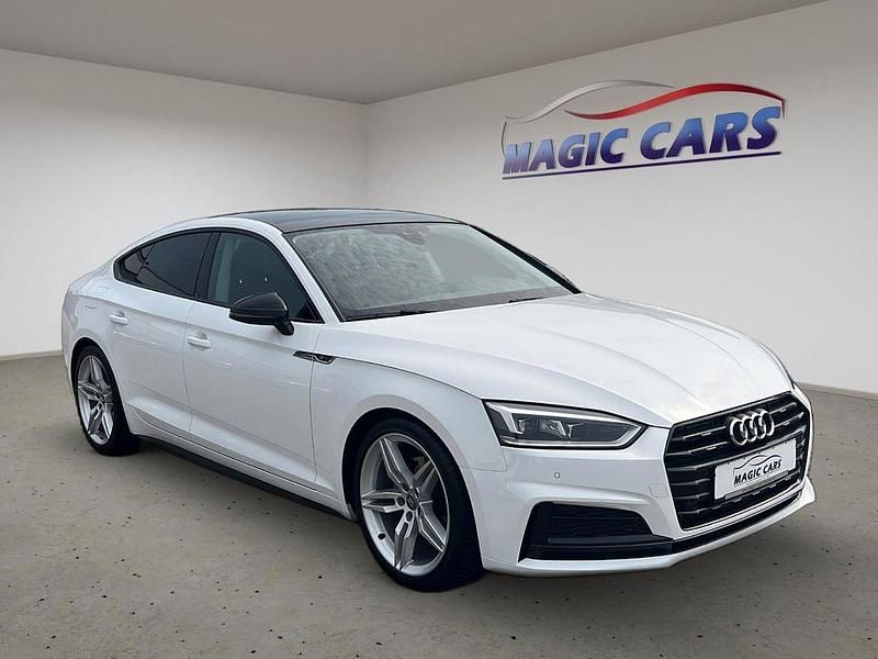 Gebraucht Audi A5 Sportback S-Line 190 PS (139 kW) 2019 Weiß Kleinwagen