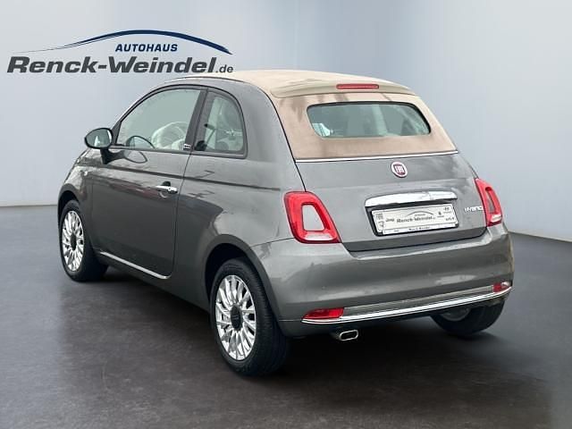 Gebraucht Fiat 500C Lounge 69 PS (50 kW) 2021 Pompei grau) (grau Cabrio