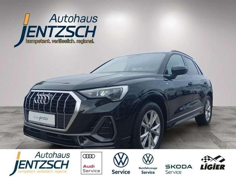 Mythosschwarz metallic Gebraucht 2021 Audi Q3 S-Line SUV | 29.990 € (Guter Preis) - Bild 1/4