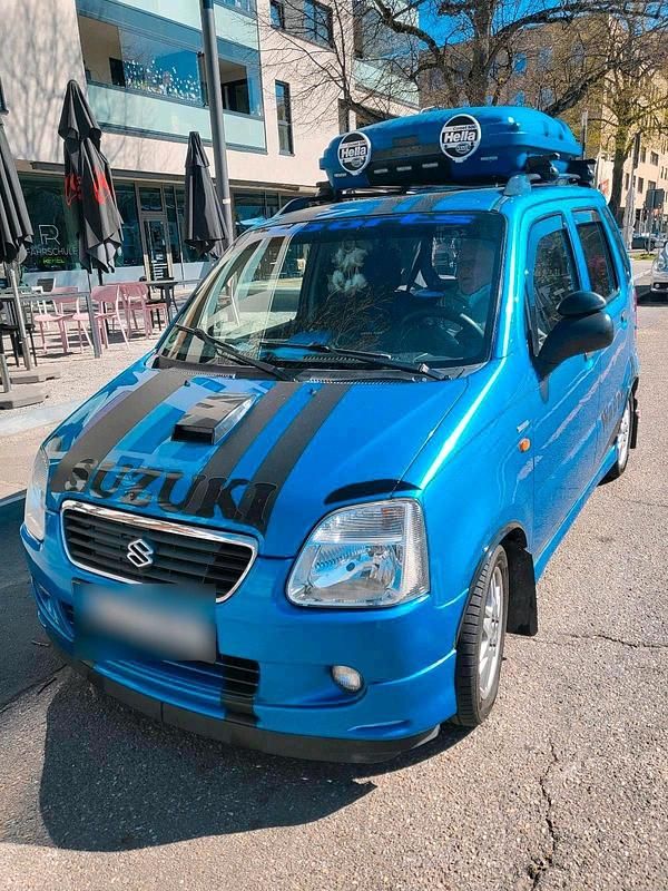 Usata Suzuki Swift 70 CV (51 kW) 2003 Blu Berlina