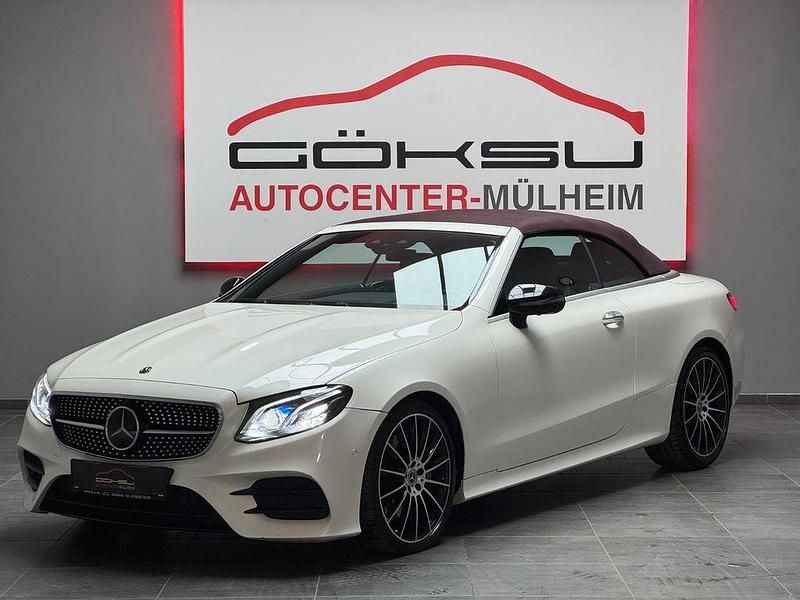 Weiß Gebraucht 2019 Mercedes E400 AMG Cabrio | 43.850 € (Teuer) - Bild 1/4