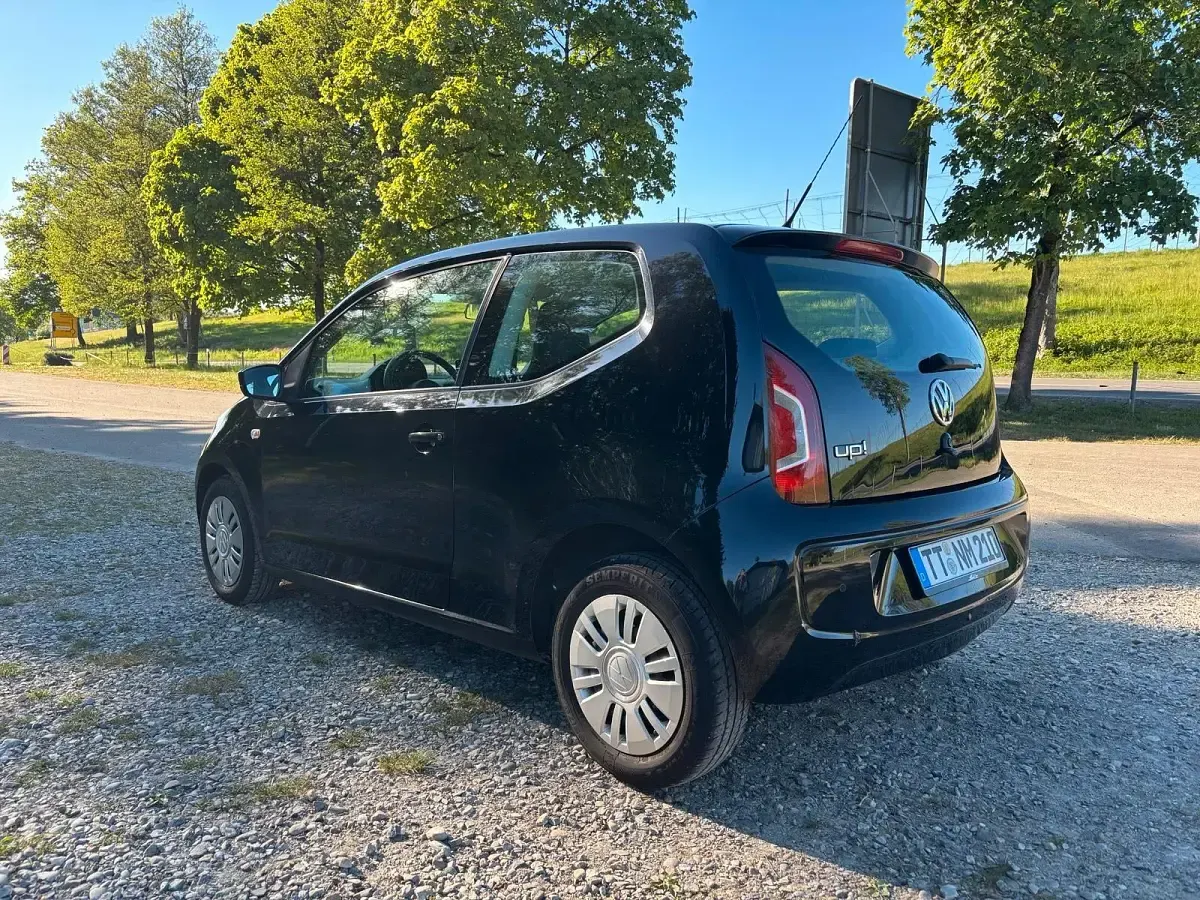 Gebraucht VW up! 75 PS (55 kW) 2011 Schwarz Kleinwagen