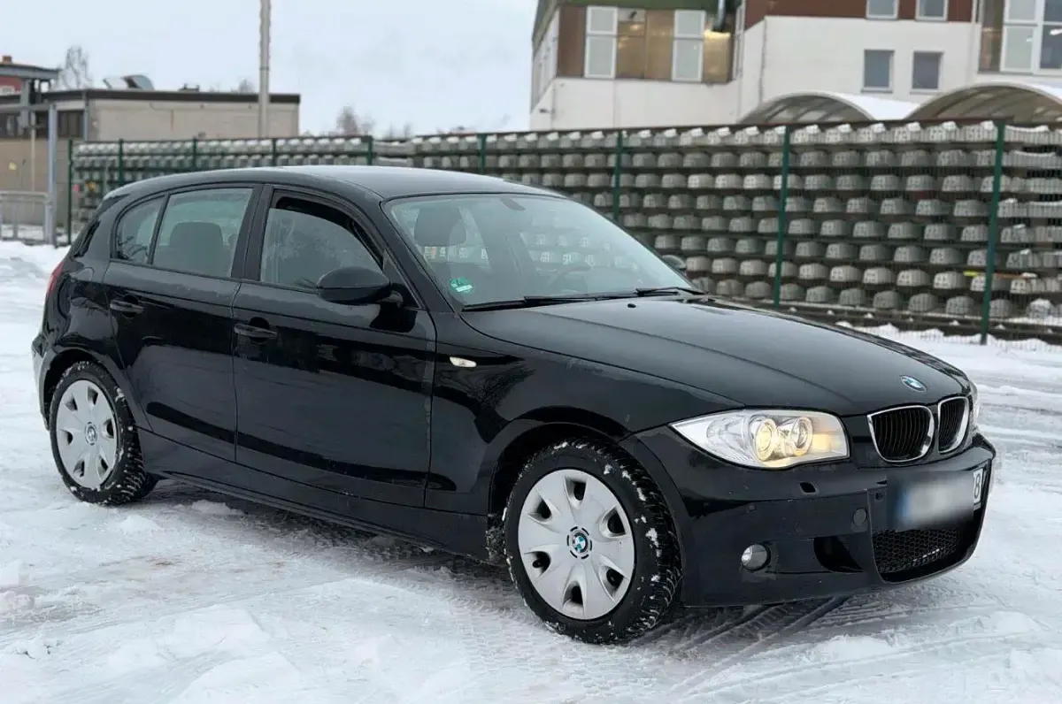 Używany BMW 116 116 KM (85 kW) 2008 Czarny Hatchback