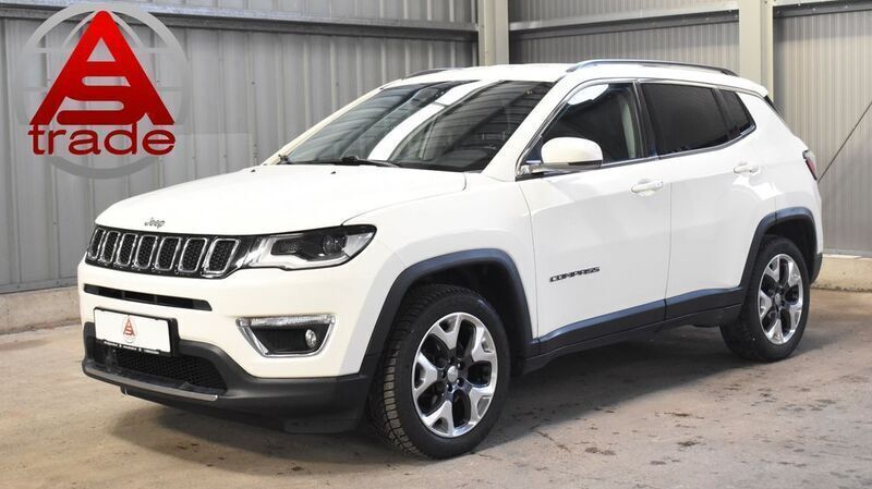 Weiß Gebraucht 2018 Jeep Compass Limited SUV | 11.800 € (Superpreis) - Bild 1/4
