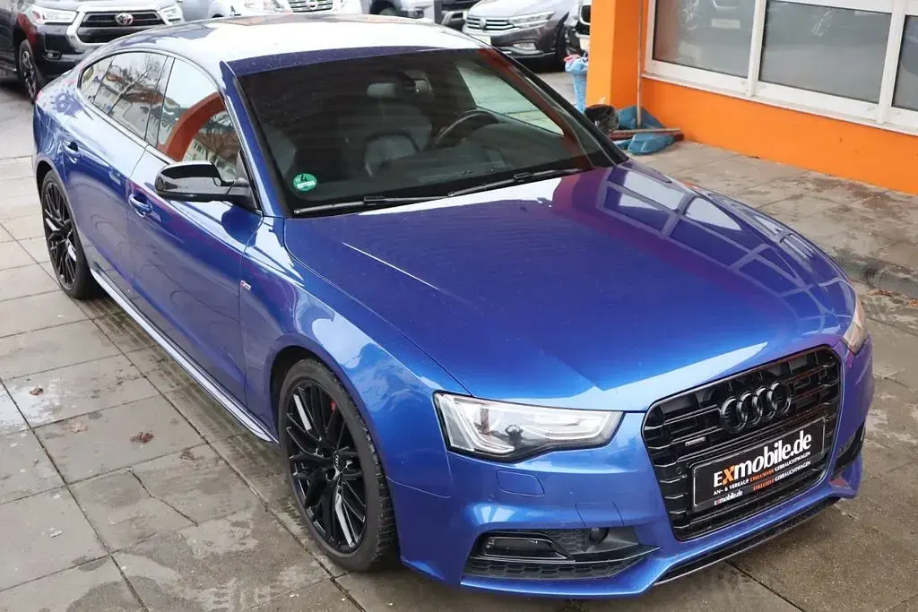 Gebraucht Audi A5 Sportback S-Line 245 PS (180 kW) 2016 Blau Kleinwagen