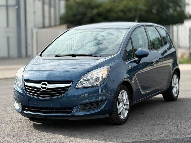 Blau Gebraucht 2014 Opel Meriva Edition Van / Kleinbus | 3.300 € (Guter Preis) - Bild 1/4