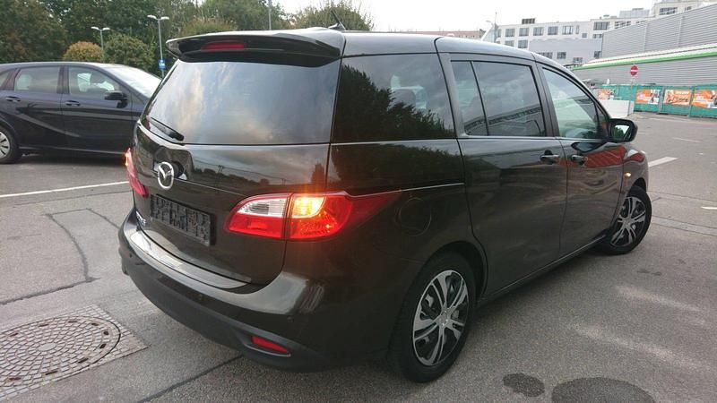 Gebraucht Mazda 5 Edition 116 PS (85 kW) 2013 Schwarz Van / Kleinbus