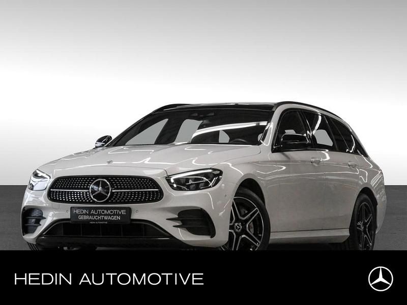 Gebraucht Mercedes E300 AMG 143 PS (105 kW) 2021 Unilack polarweiß Kombi