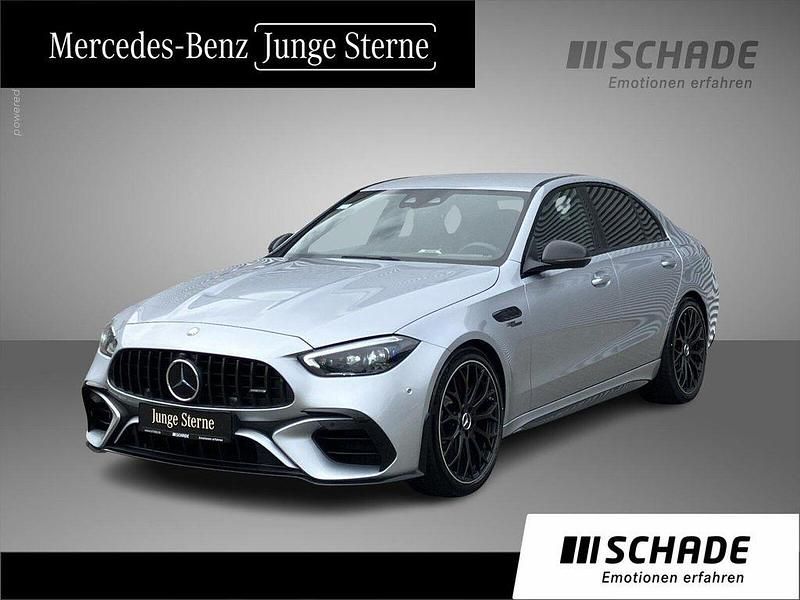 Silber Gebraucht 2024 Mercedes C63S AMG AMG Limousine | 79.850 € (Teuer) - Bild 1/4