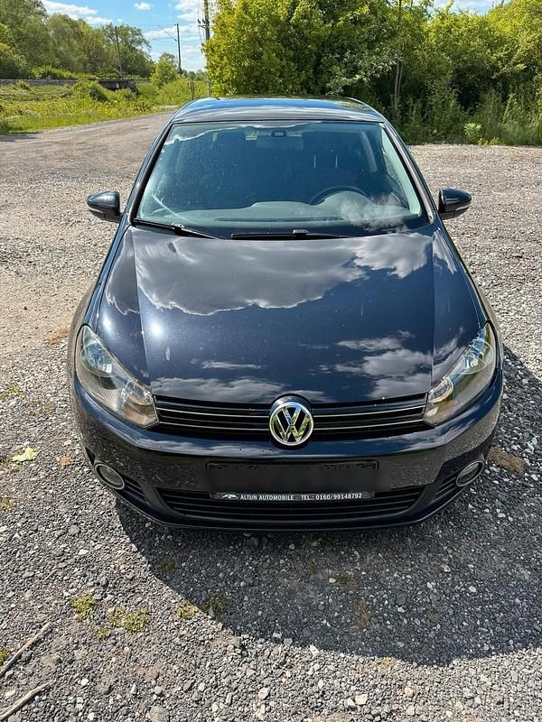 Gebraucht VW Golf VI 122 PS (89 kW) 2009 Schwarz Kleinwagen