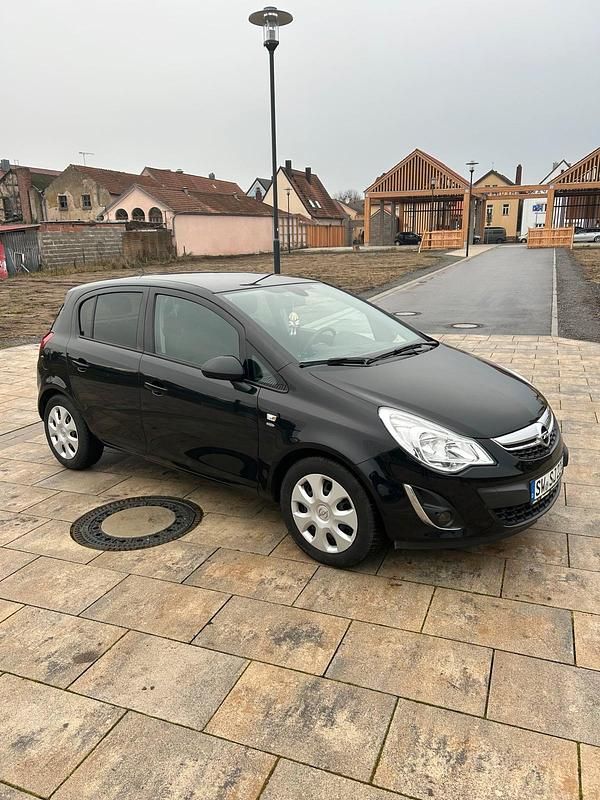 Schwarz Gebraucht 2011 Opel Corsa Satellite Kleinwagen | 4.499 € (Fairer Preis) - Bild 1/4