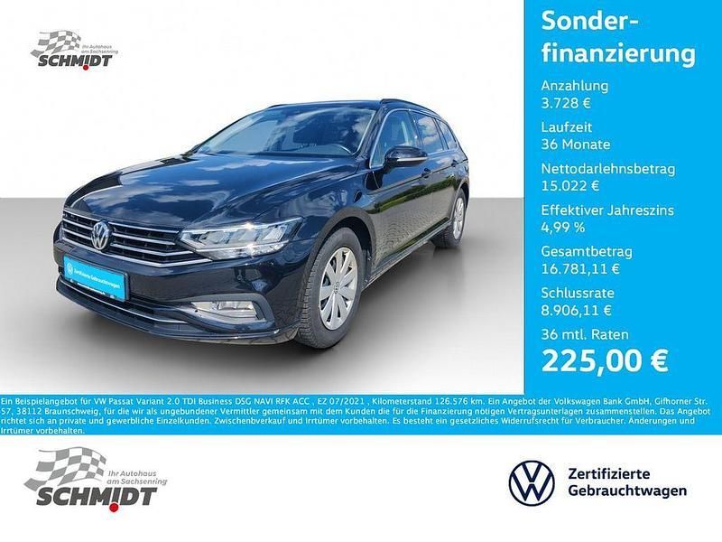 Schwarz Gebraucht 2020 VW Passat Business Kombi | 18.750 € (Guter Preis) - Bild 1/4