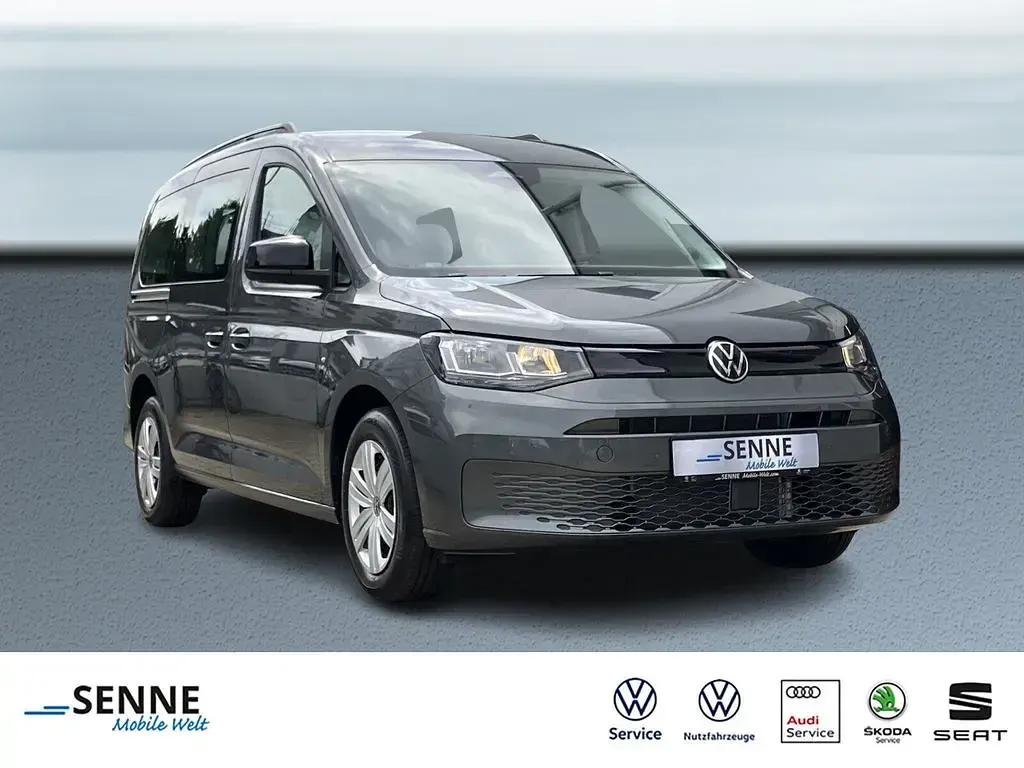 Neu VW Caddy 122 PS (89 kW) 2026 Indiumgrau Van / Kleinbus