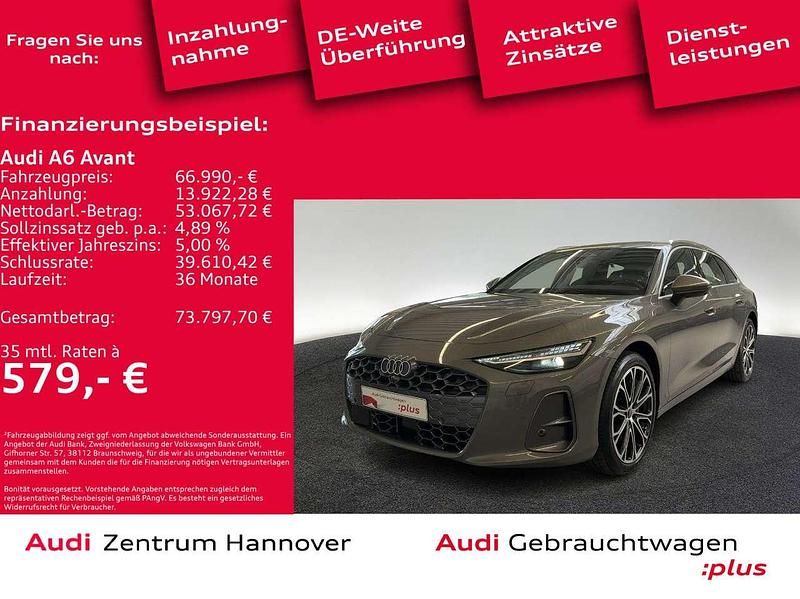 Chronosgrau metallic Gebraucht 2025 Audi A6 Kombi | 66.990 € (Guter Preis) - Bild 1/4
