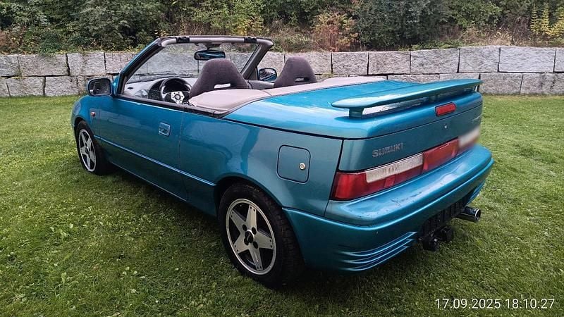 Second-hand Suzuki Swift 68 CP (50 kW) 1993 Albastru Cabrio