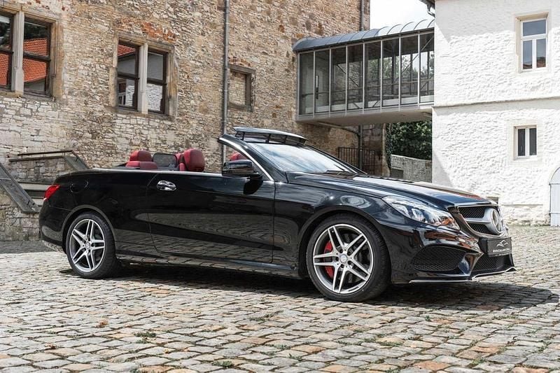Gebraucht Mercedes E550 AMG line 408 PS (300 kW) 2014 Schwarz Cabrio