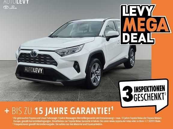 Schneeweiß Gebraucht 2024 Toyota RAV4 Hybrid Business Edition SUV | 35.890 € (Superpreis) - Bild 1/4