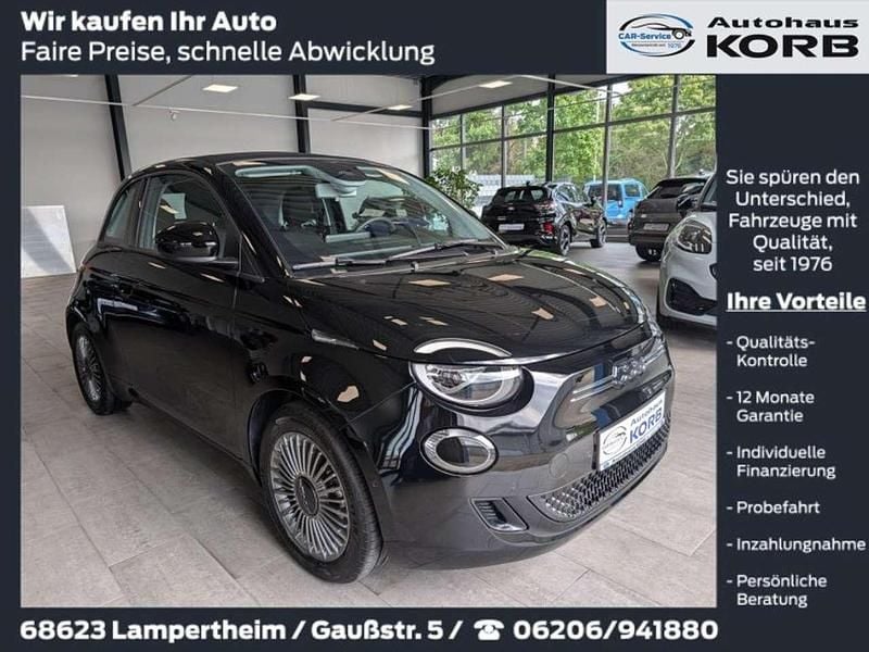Schwarz Gebraucht 2023 Fiat 500e Cabrio | 20.900 € (Superpreis) - Bild 1/4