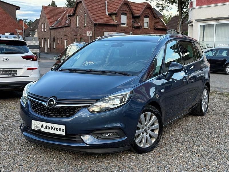 Blau Gebraucht 2016 Opel Zafira Innovation Van / Kleinbus | 9.999 € (Fairer Preis) - Bild 1/4